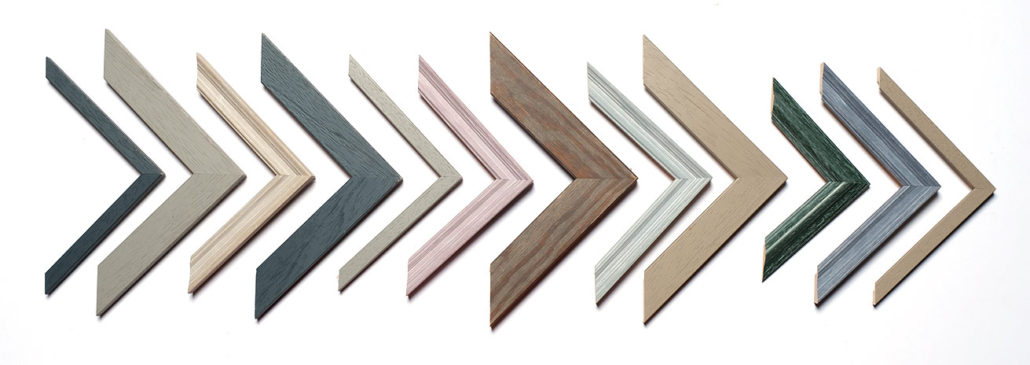 Coloured Wood Frames - Midland Fine Framing