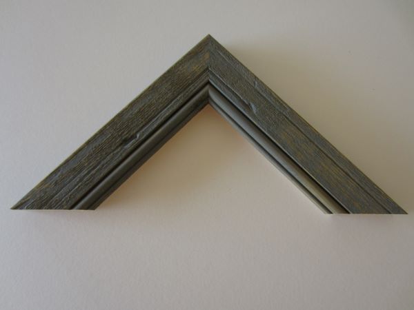 Craig Frames Country Picture Frame – 1.5" Driftwood Weathered Black Wood