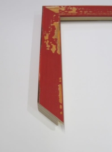 Coloured-wood-picture-frame-L2779-Red